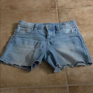 Girls jean shorts
